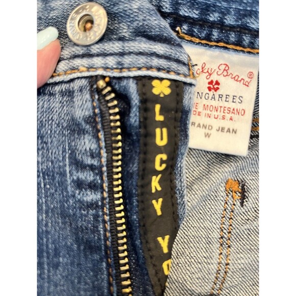 Lucky Brand Dungarees Strand Jean Vtg USA Womens Tag Size 14/32 Reg - Picture 6 of 7